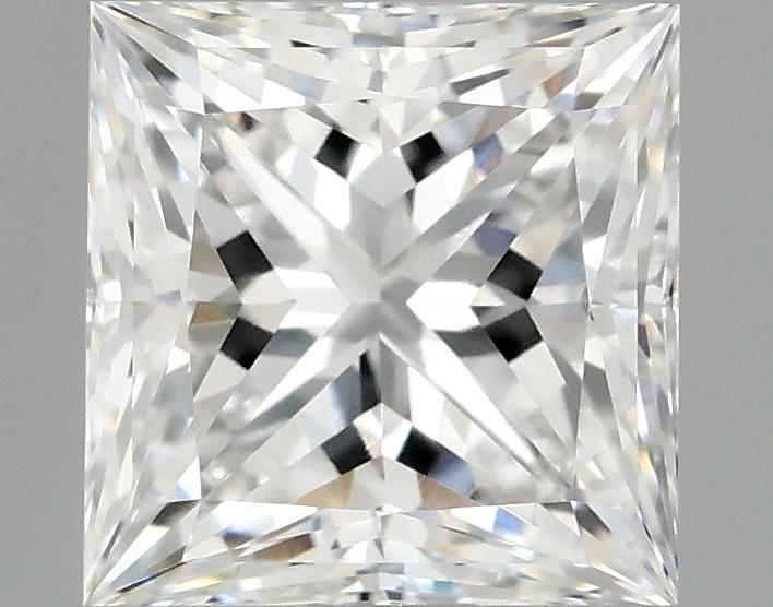 1.06 Carat Princess Shaped Ideal Cut VVS2 IGI Certified Lab Grown Diamond