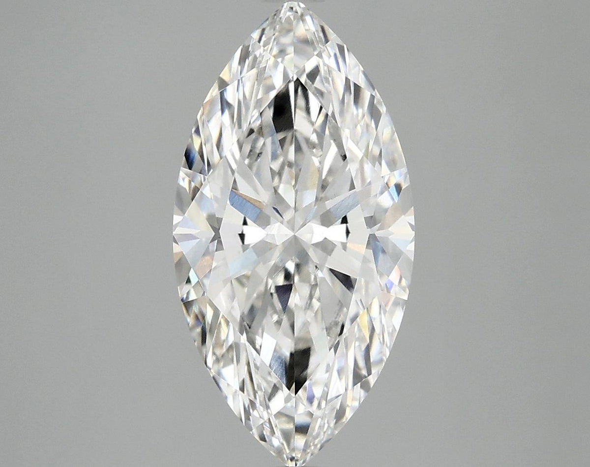 3.1 Carat Marquise Shaped Ideal Cut VVS2 IGI Certified Lab Grown Diamond