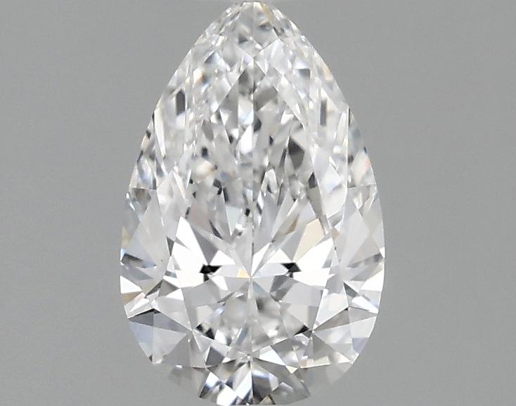 0.97 Carat Pear Shaped Ideal Cut VVS2 IGI Certified Lab Grown Diamond