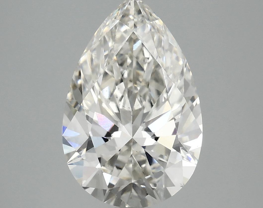 3.02 Carat Pear Shaped Excellent Cut VS2 IGI Certified Lab Grown Diamond