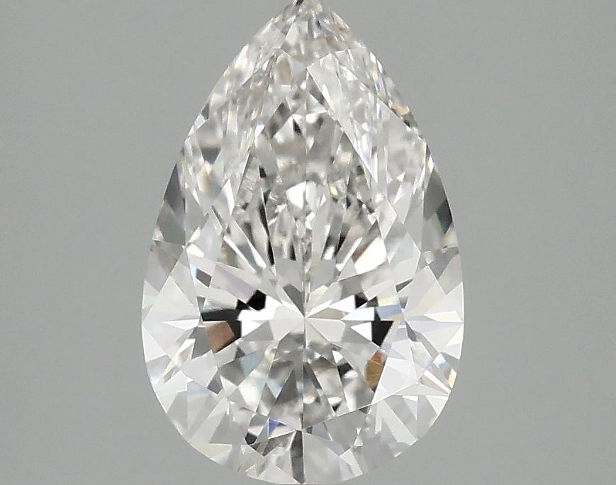 1.84 Carat Pear Shaped Excellent Cut VVS2 IGI Certified Lab Grown Diamond