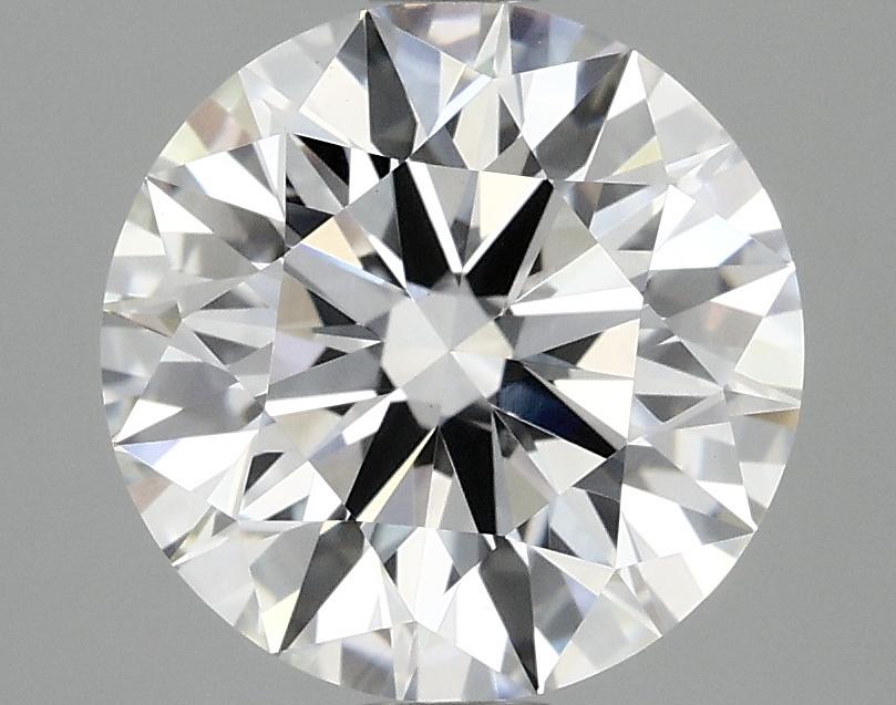 3.07 Carat Round Shaped Ideal Cut VVS2 IGI Certified Lab Grown Diamond