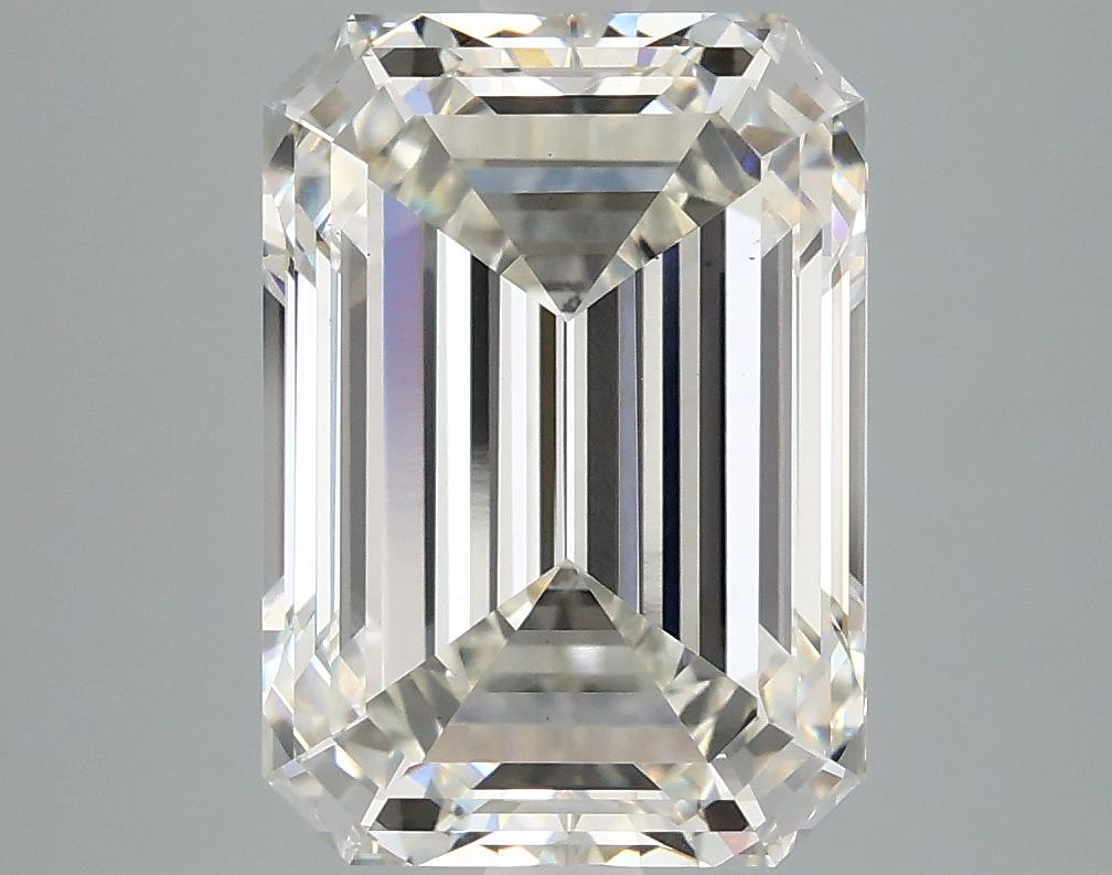 5.1 Carat Emerald Shaped Ideal Cut VS1 IGI Certified Lab Grown Diamond