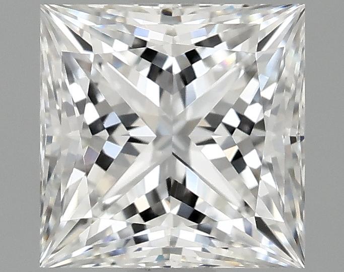 1.59 Carat Princess Shaped Ideal Cut VVS2 IGI Certified Lab Grown Diamond