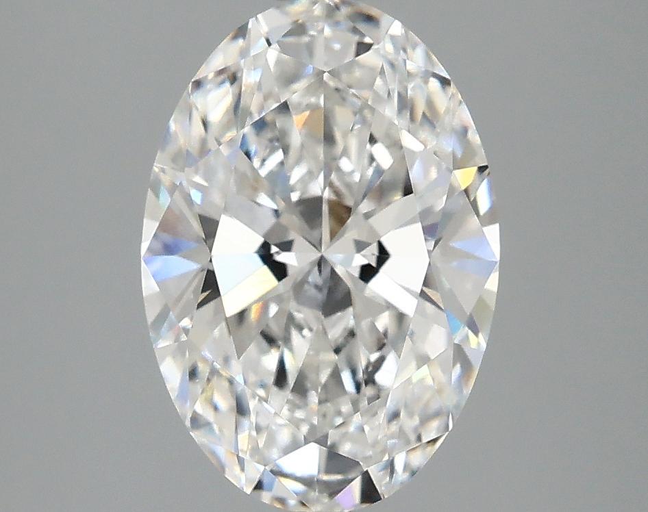 2.58 Carat Oval Shaped Ideal Cut VVS2 IGI Certified Lab Grown Diamond