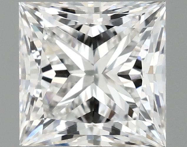 1.85 Carat Princess Shaped Ideal Cut VVS2 IGI Certified Lab Grown Diamond