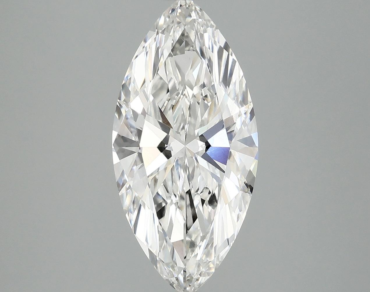 2.77 Carat Marquise Shaped Excellent Cut VS1 IGI Certified Lab Grown Diamond