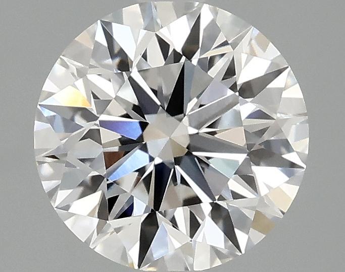 2.06 Carat Round Shaped Ideal Cut VVS2 IGI Certified Lab Grown Diamond