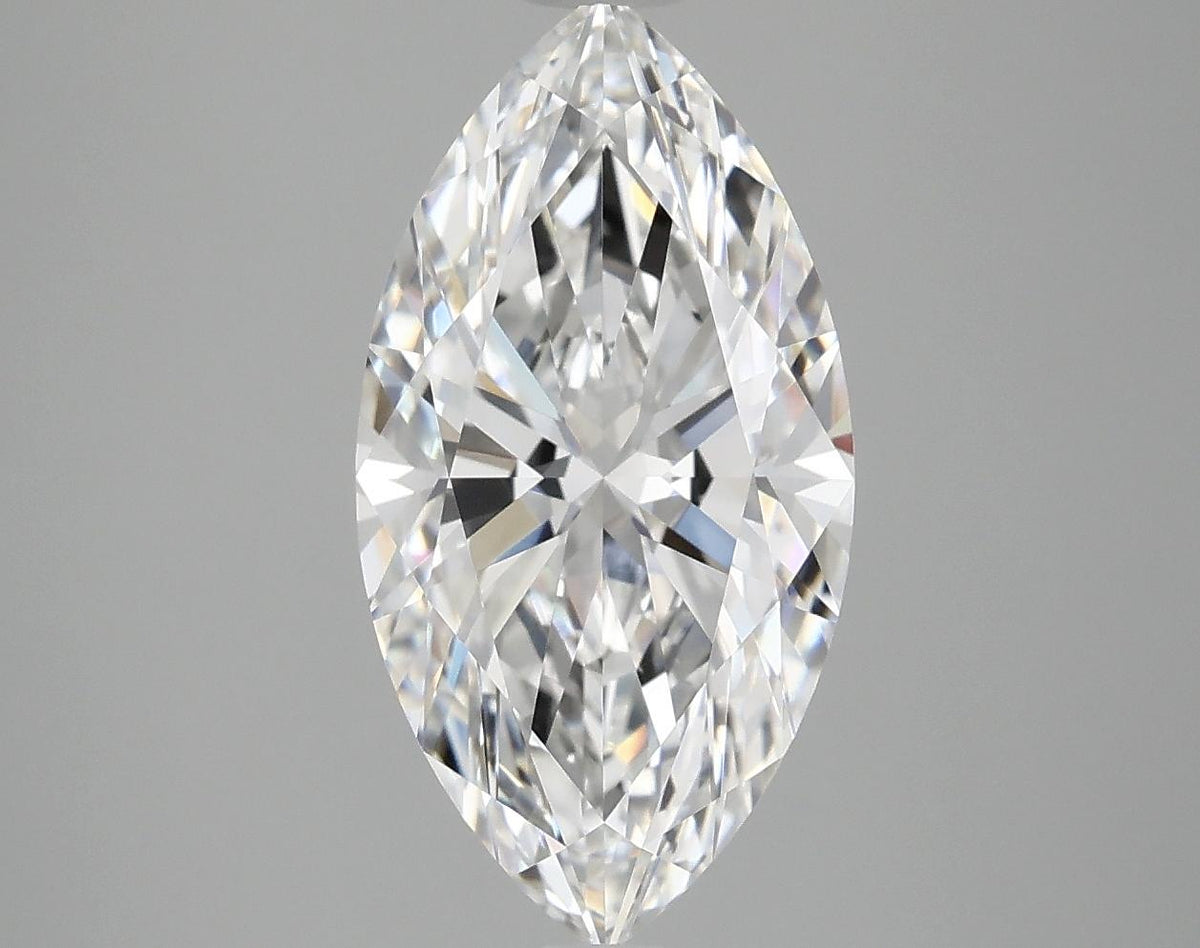 3.1 Carat Marquise Shaped Ideal Cut VVS2 IGI Certified Lab Grown Diamond