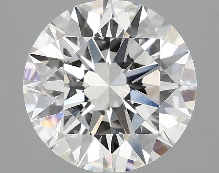 2.07 Carat Round Shaped Ideal Cut VVS2 IGI Certified Lab Grown Diamond
