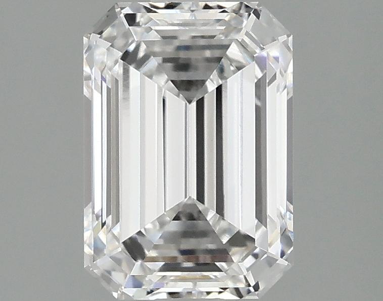 2.06 Carat Emerald Shaped Ideal Cut VVS2 IGI Certified Lab Grown Diamond