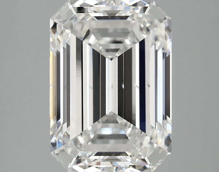 3.56 Carat Emerald Shaped Ideal Cut SI1 IGI Certified Lab Grown Diamond