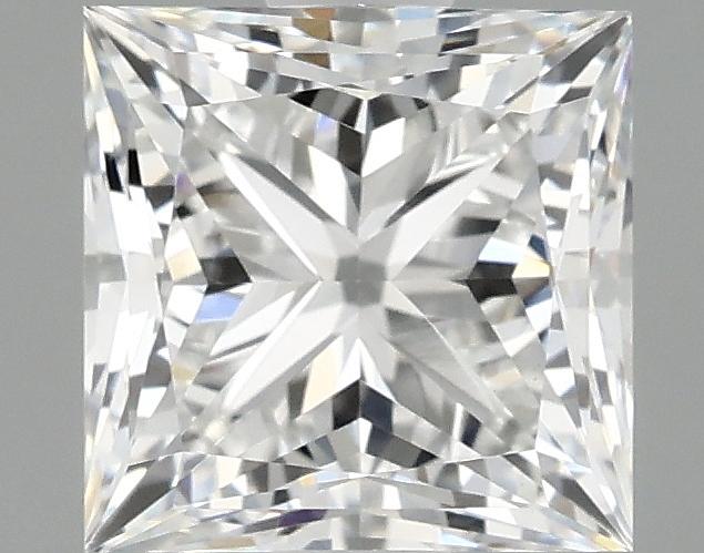 1.08 Carat Princess Shaped Ideal Cut VVS2 IGI Certified Lab Grown Diamond