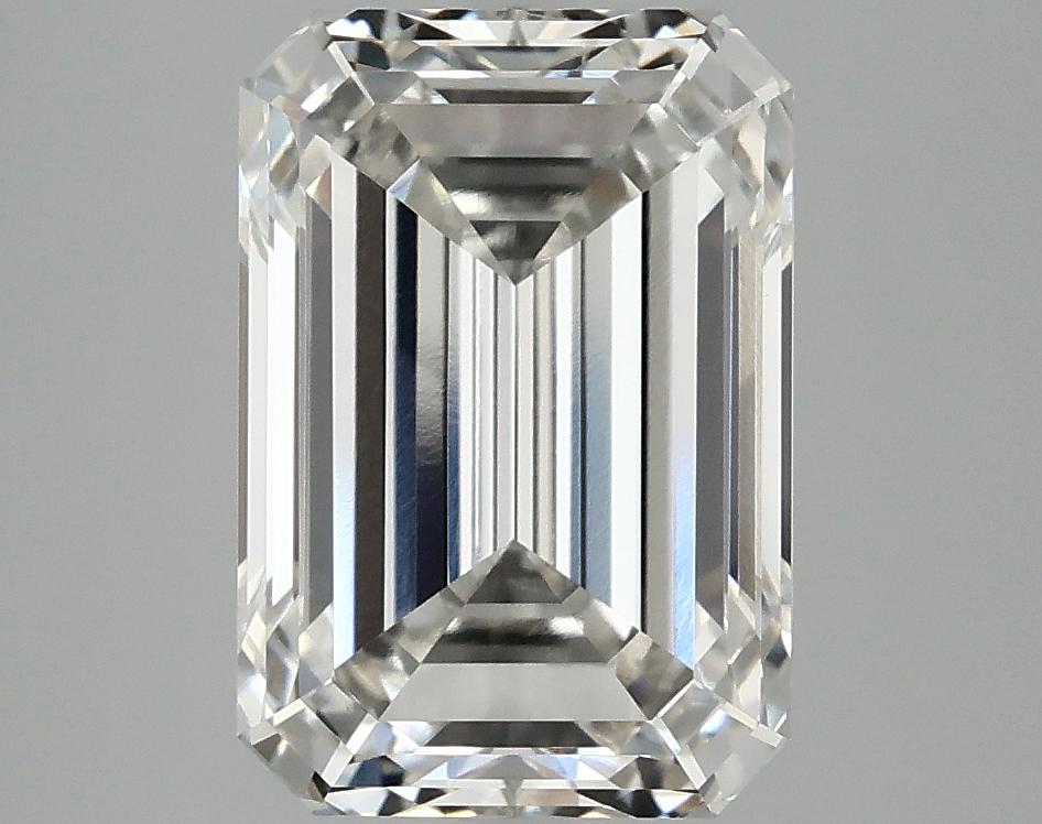 4.01 Carat Emerald Shaped Ideal Cut VVS2 IGI Certified Lab Grown Diamond