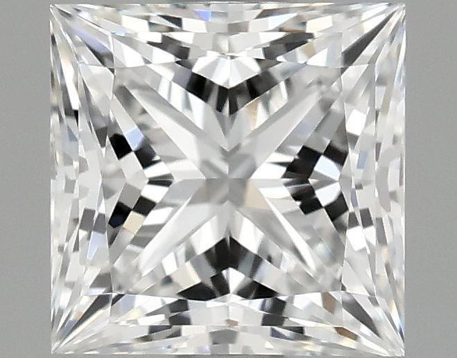 1.07 Carat Princess Shaped Ideal Cut VVS2 IGI Certified Lab Grown Diamond