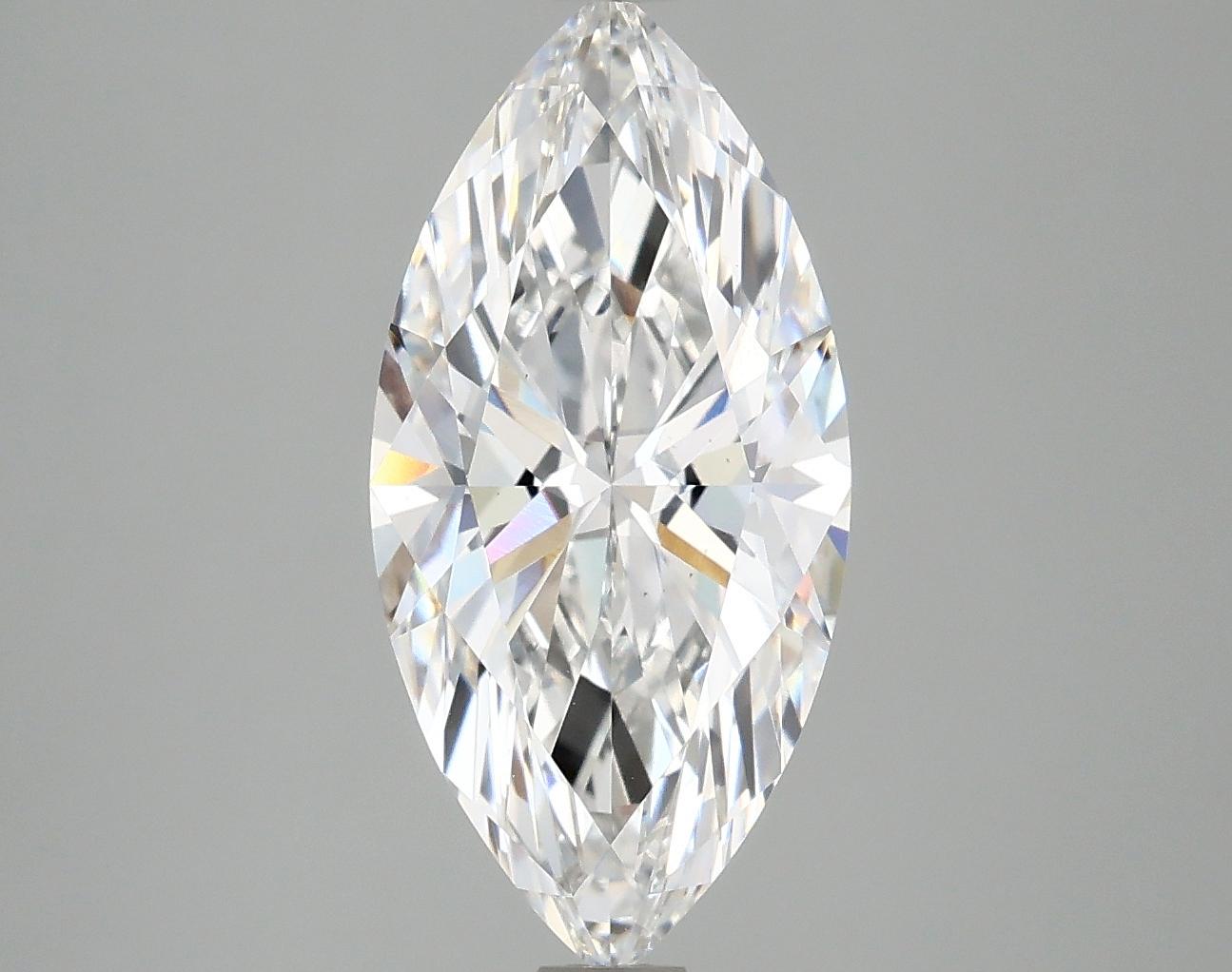 2.97 Carat Marquise Shaped Excellent Cut VS1 IGI Certified Lab Grown Diamond