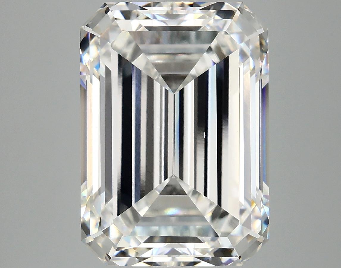 7.28 Carat Emerald Shaped Ideal Cut VVS2 IGI Certified Lab Grown Diamond