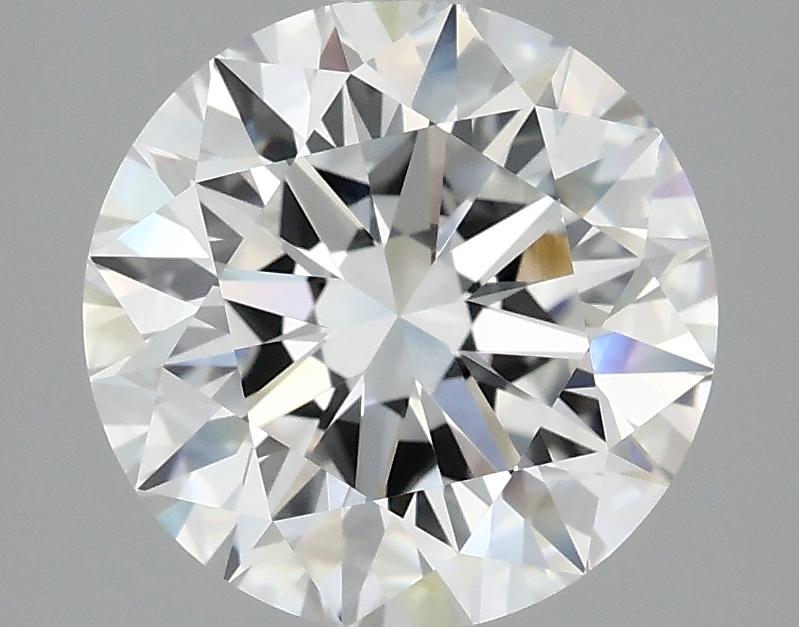 3.09 Carat Round Shaped Ideal Cut VVS2 IGI Certified Lab Grown Diamond