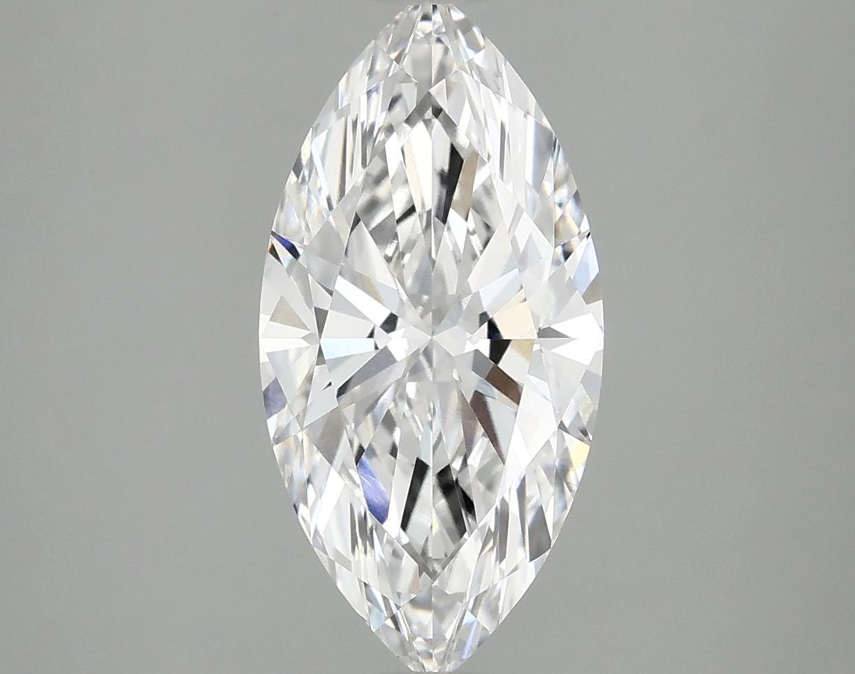 2.42 Carat Marquise Shaped Ideal Cut VVS2 IGI Certified Lab Grown Diamond