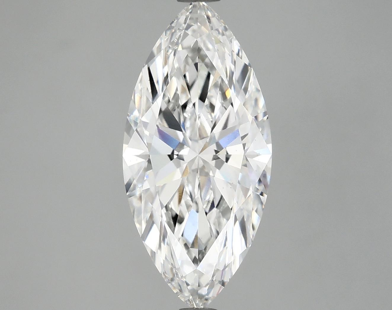 2.99 Carat Marquise Shaped Excellent Cut VS2 IGI Certified Lab Grown Diamond
