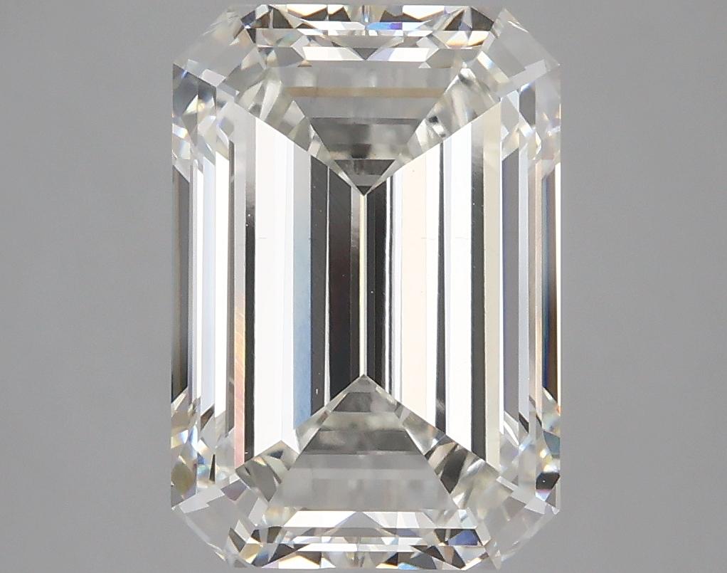 5.1 Carat Emerald Shaped Ideal Cut VS1 IGI Certified Lab Grown Diamond