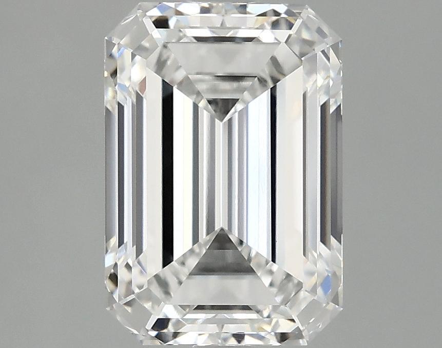 3.08 Carat Emerald Shaped Ideal Cut VS1 IGI Certified Lab Grown Diamond