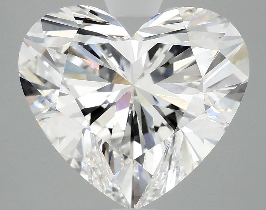 5.04 Carat Heart Shaped Ideal Cut VVS2 IGI Certified Lab Grown Diamond