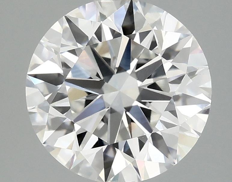 3.09 Carat Round Shaped Ideal Cut VVS2 IGI Certified Lab Grown Diamond