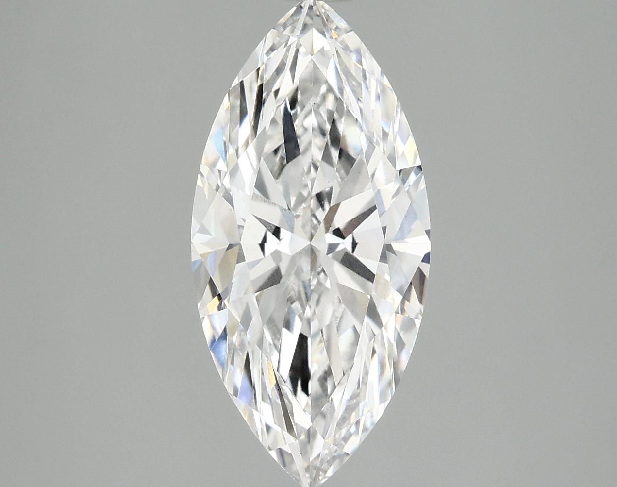 2.09 Carat Marquise Shaped Excellent Cut VS1 IGI Certified Lab Grown Diamond