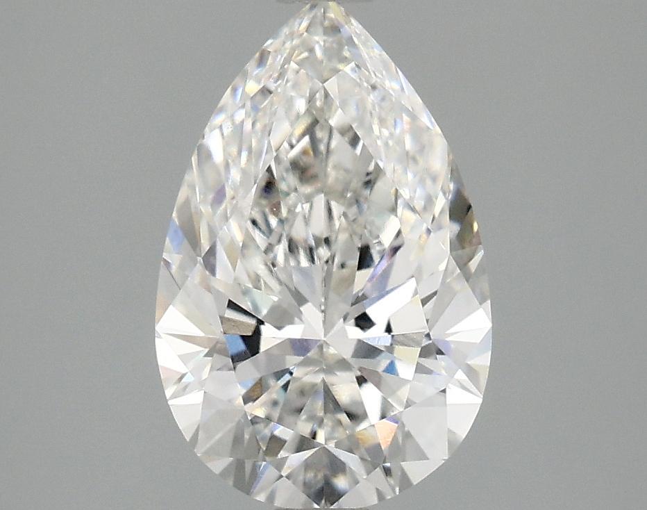 2.08 Carat Pear Shaped Excellent Cut VVS2 IGI Certified Lab Grown Diamond