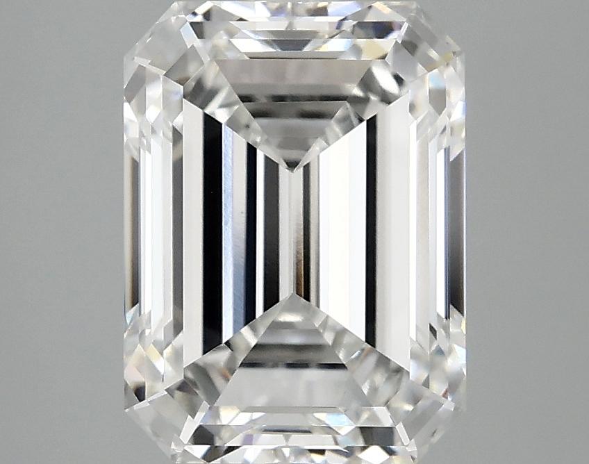 3.11 Carat Emerald Shaped Excellent Cut VVS2 IGI Certified Lab Grown Diamond