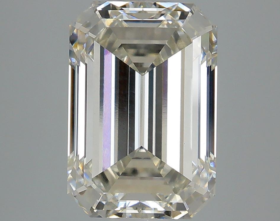 4.04 Carat Emerald Shaped Ideal Cut VVS2 IGI Certified Lab Grown Diamond