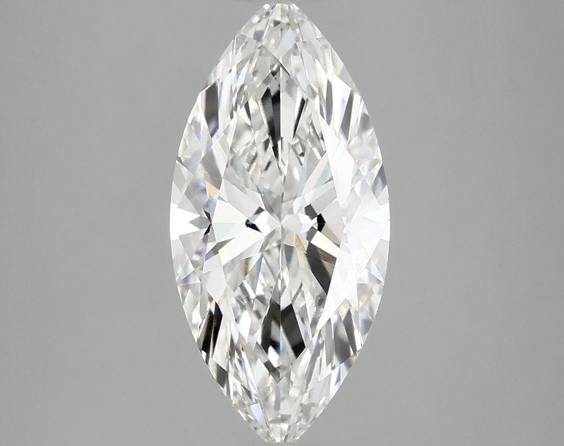 2.07 Carat Marquise Shaped Excellent Cut VVS2 IGI Certified Lab Grown Diamond