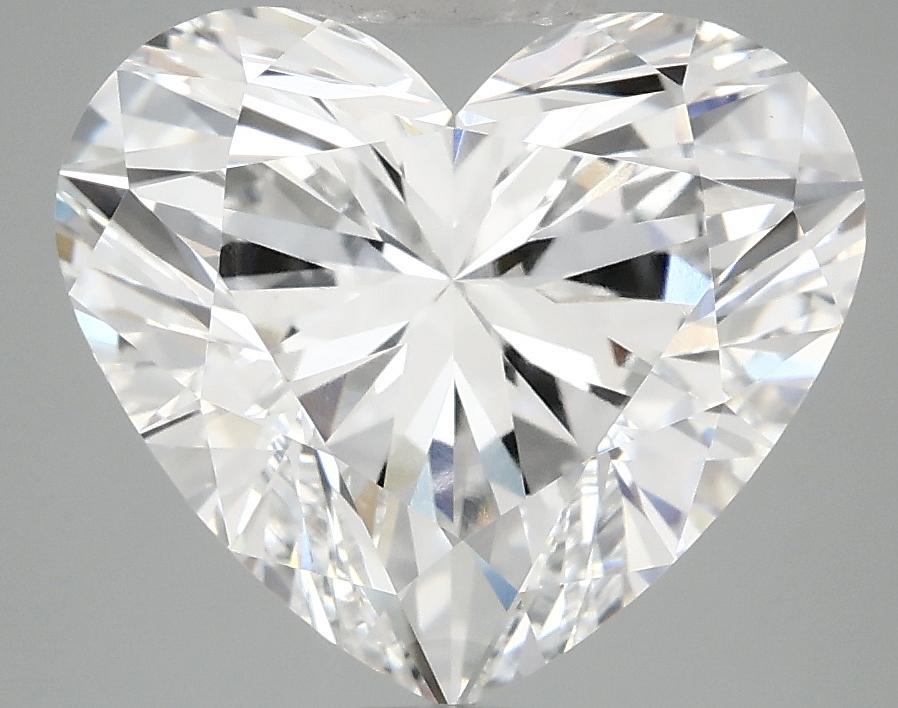 5.05 Carat Heart Shaped Ideal Cut VVS2 IGI Certified Lab Grown Diamond
