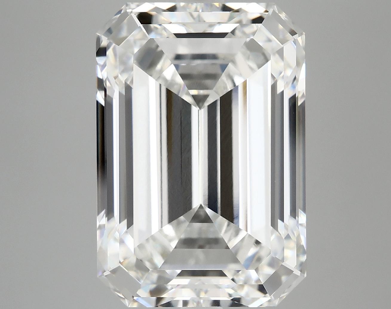 10.54 Carat Emerald Shaped Ideal Cut VVS2 IGI Certified Lab Grown Diamond