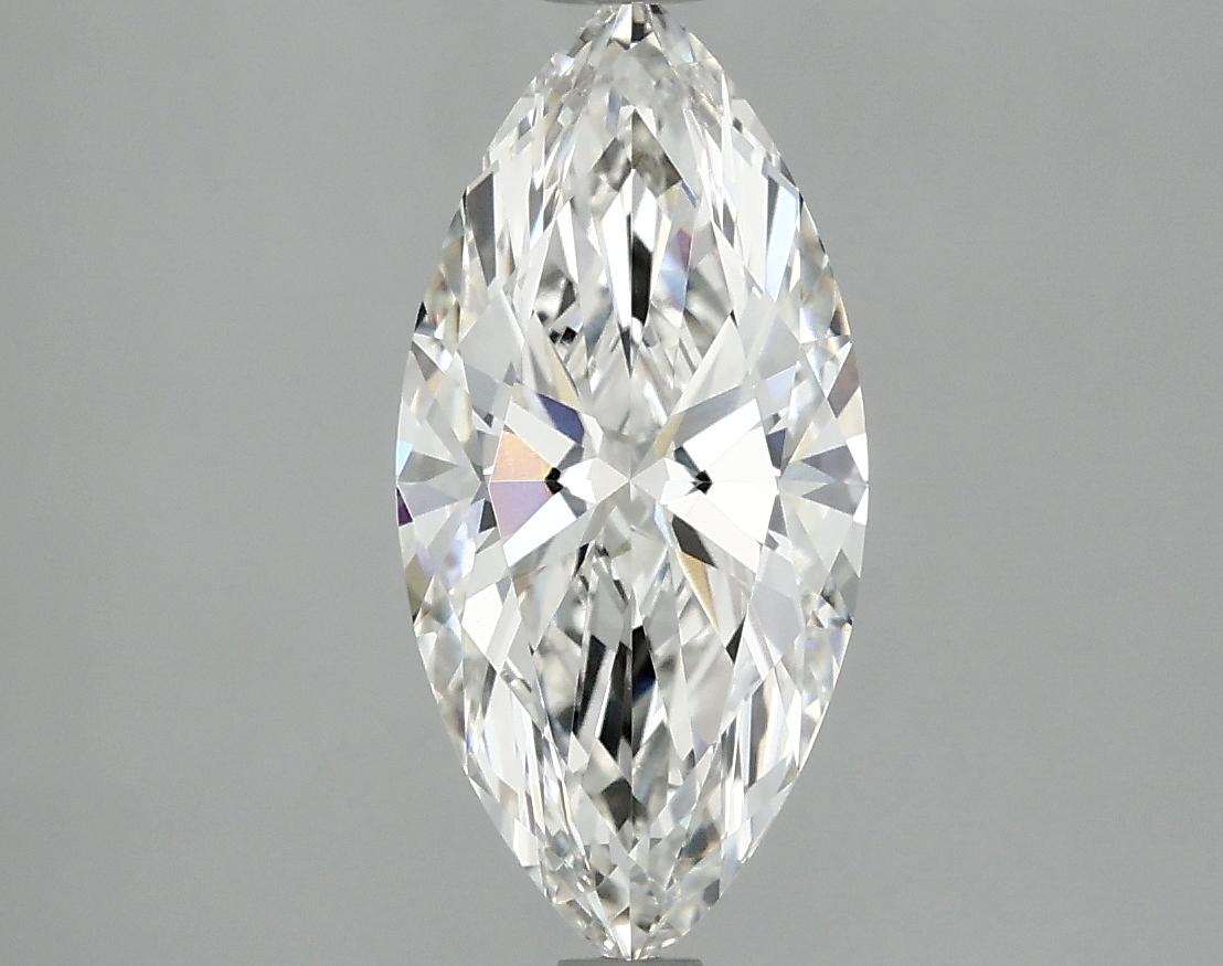 1.85 Carat Marquise Shaped Excellent Cut VVS2 IGI Certified Lab Grown Diamond