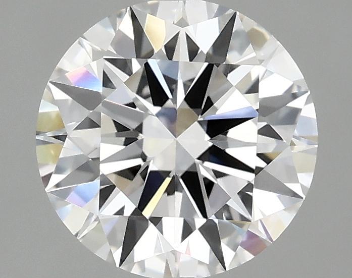 2.01 Carat Round Shaped Ideal Cut VVS2 IGI Certified Lab Grown Diamond