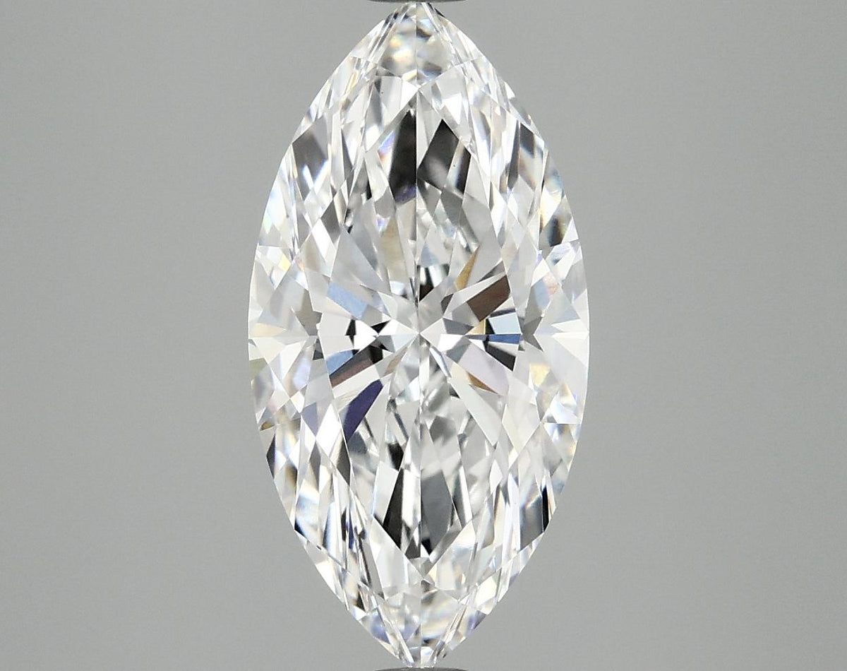 3.1 Carat Marquise Shaped Ideal Cut VVS2 IGI Certified Lab Grown Diamond