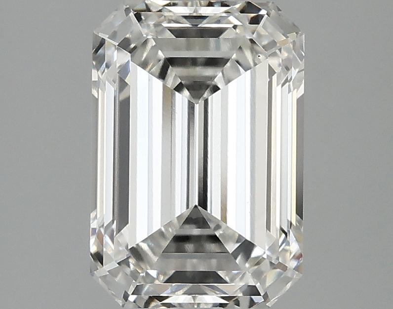 2.58 Carat Emerald Shaped Ideal Cut VS2 IGI Certified Lab Grown Diamond