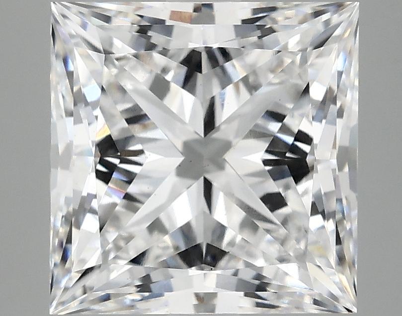 4.91 Carat Princess Shaped Ideal Cut VS1 IGI Certified Lab Grown Diamond