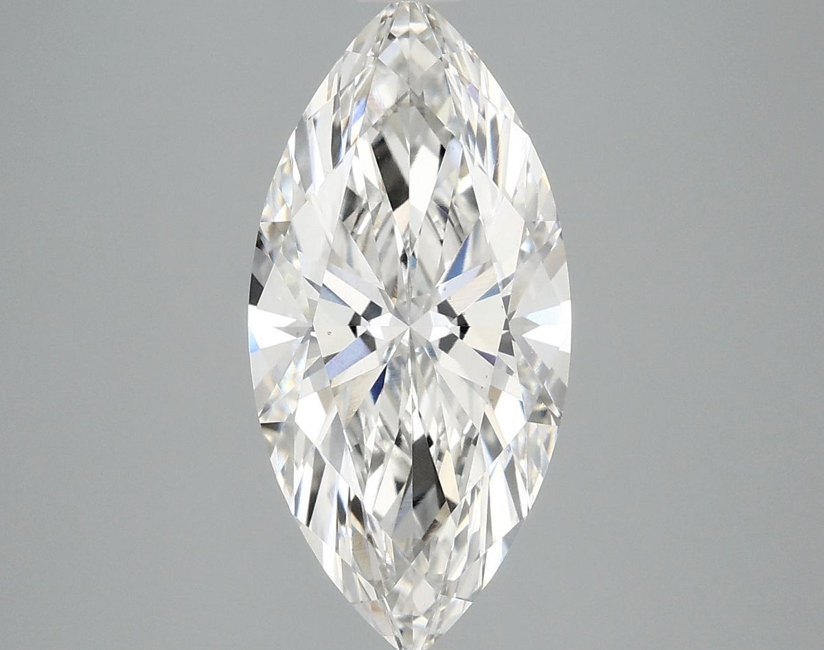 3.07 Carat Marquise Shaped Excellent Cut VS2 IGI Certified Lab Grown Diamond