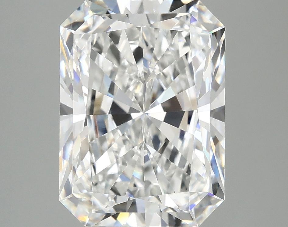 4.09 Carat Radiant Shaped Excellent Cut VVS2 IGI Certified Lab Grown Diamond