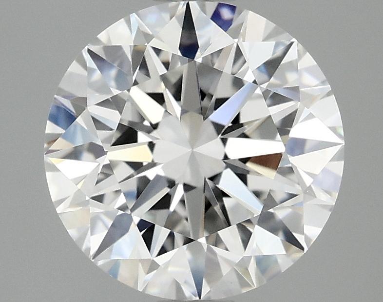 3.06 Carat Round Shaped Excellent Cut VVS2 IGI Certified Lab Grown Diamond
