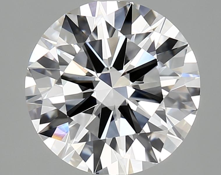 2.5 Carat Round Shaped Ideal Cut VVS2 IGI Certified Lab Grown Diamond