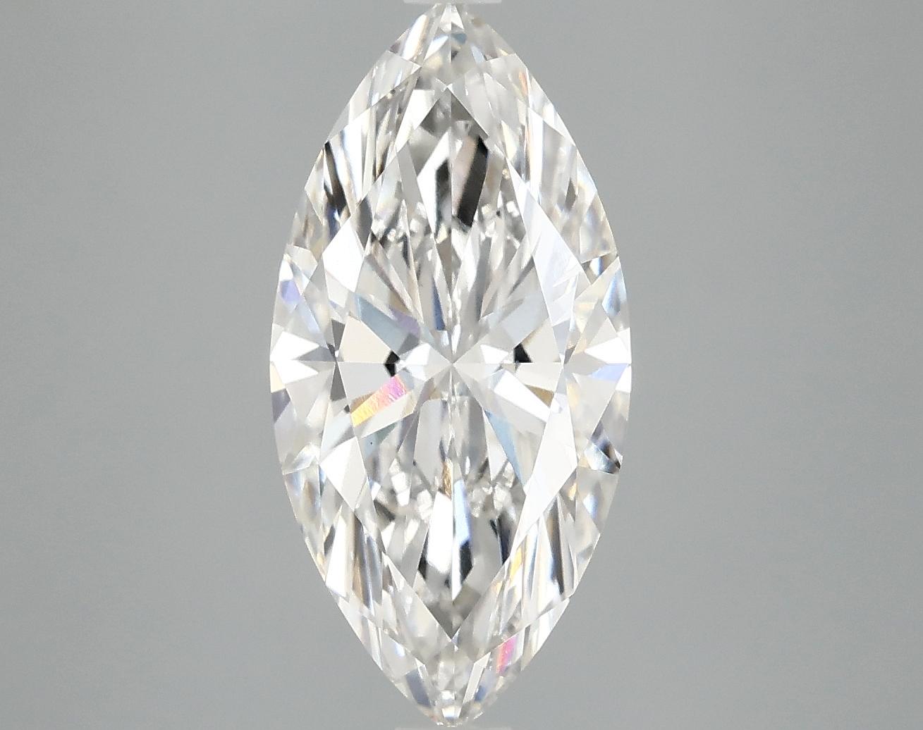3.03 Carat Marquise Shaped Excellent Cut VS1 IGI Certified Lab Grown Diamond