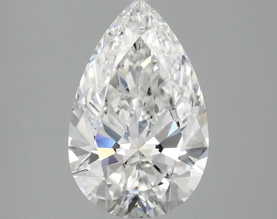 1.97 Carat Pear Shaped Ideal Cut VVS2 IGI Certified Lab Grown Diamond