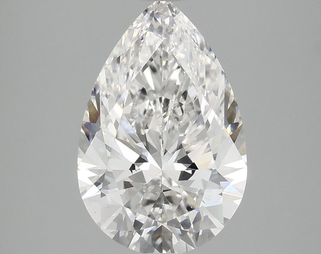 3.04 Carat Pear Shaped Excellent Cut VS1 IGI Certified Lab Grown Diamond