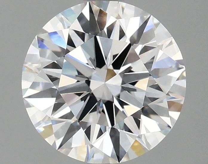 2.07 Carat Round Shaped Ideal Cut VVS2 IGI Certified Lab Grown Diamond