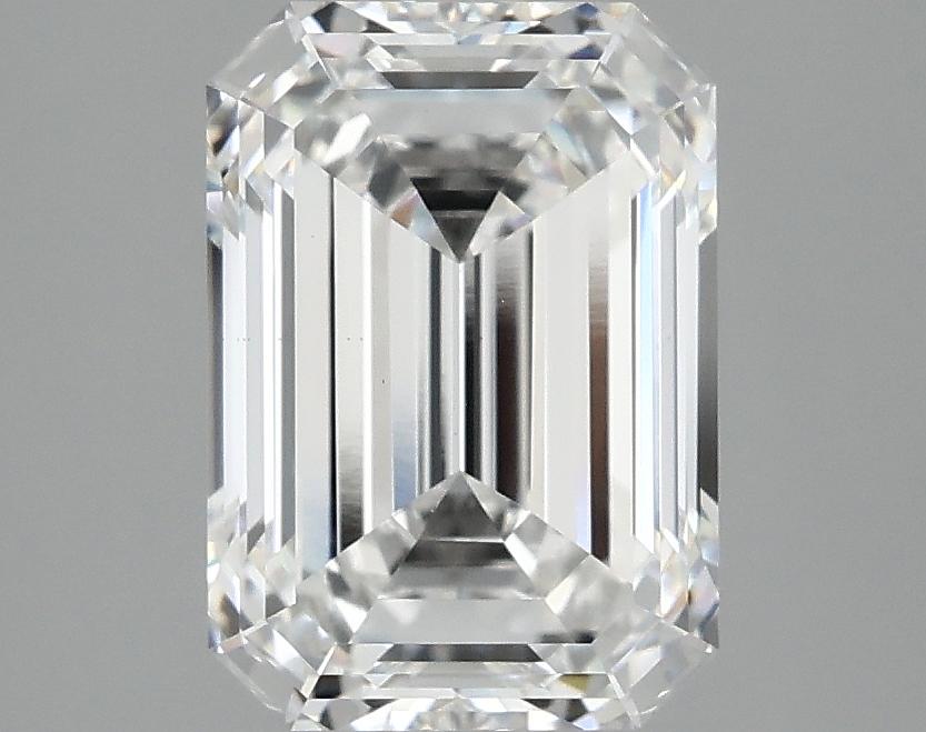 2.89 Carat Emerald Shaped Ideal Cut VS1 IGI Certified Lab Grown Diamond