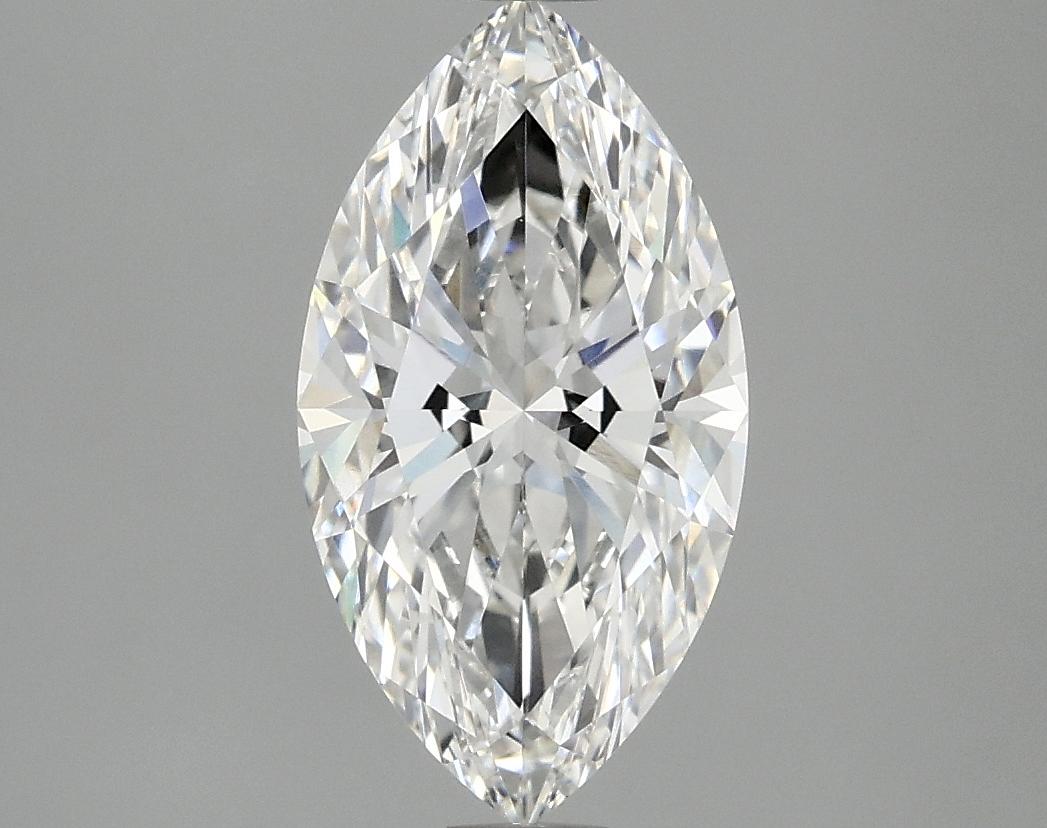 2.07 Carat Marquise Shaped Excellent Cut VVS2 IGI Certified Lab Grown Diamond